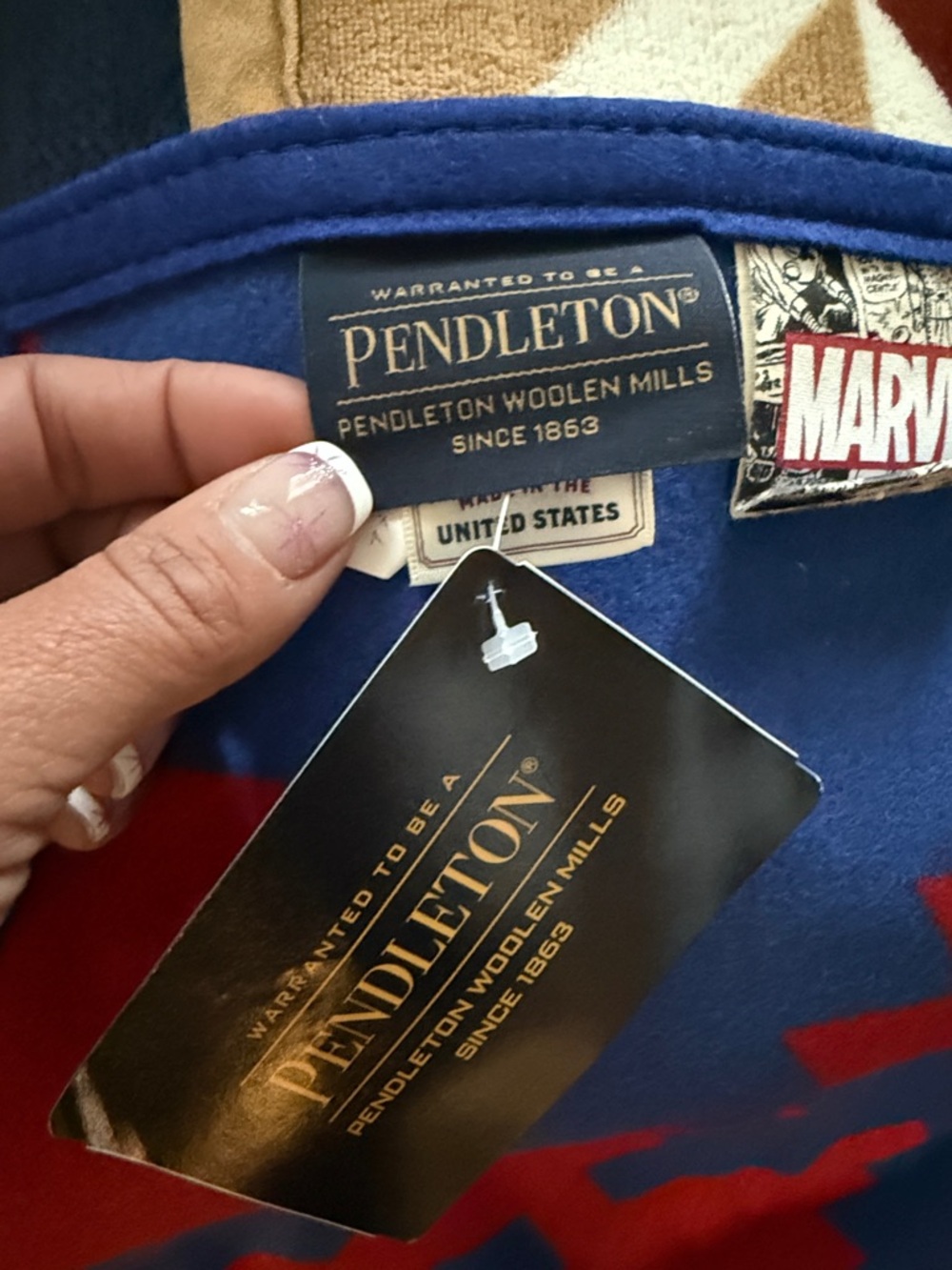 Special Edition!!!! The Pendleton Captain America Blanket # 620 of 1939!!